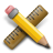 Pencil and Ruler_48x48